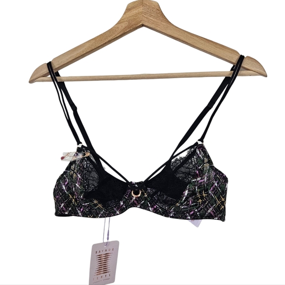 Savage X Fenty A Little Tart Unlined Bra 34A NWT - Picture 4 of 8